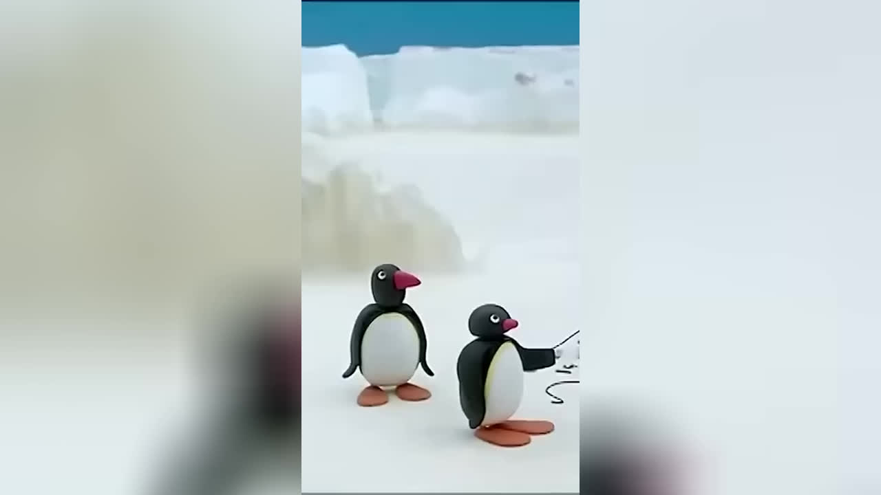 پرواز بادبادک! 🐧 #پینگو