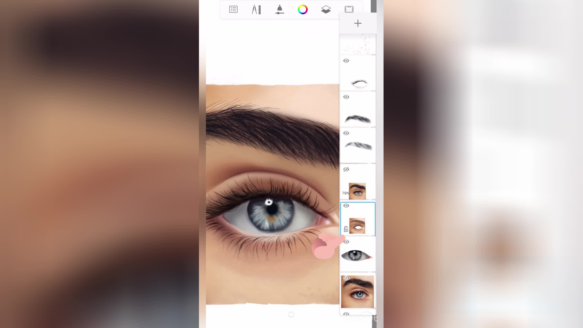 پوستر یک تکنیک کوچیک و خیلی کاربردی در نقاشی دیجیتال با نرم...