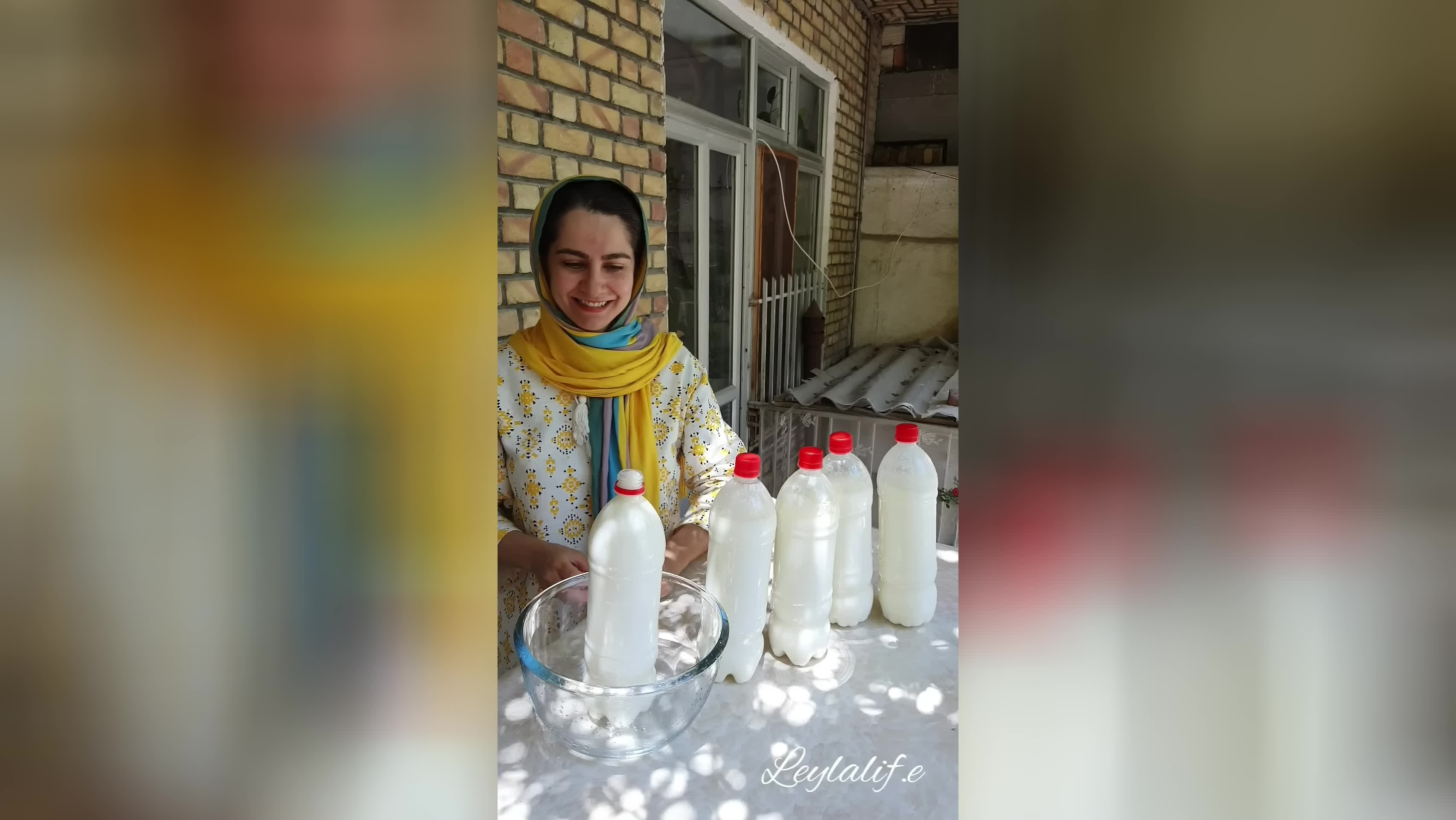 پوستر آموزش دوغ گازدار خانگی آموزش_آشپزی