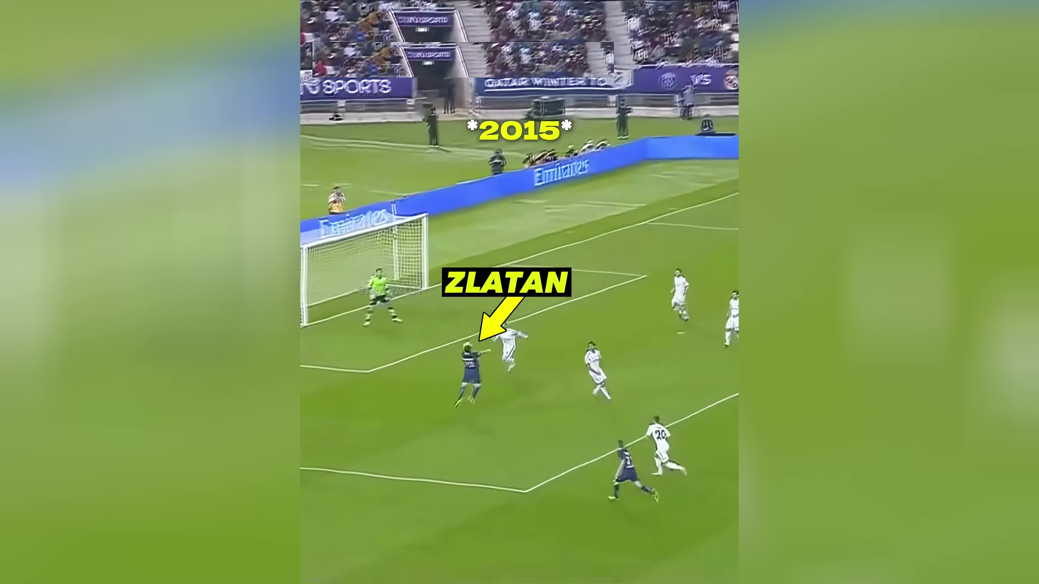 پوستر واکنش رونالدو به مقایسه زلاتان و راموس 😳