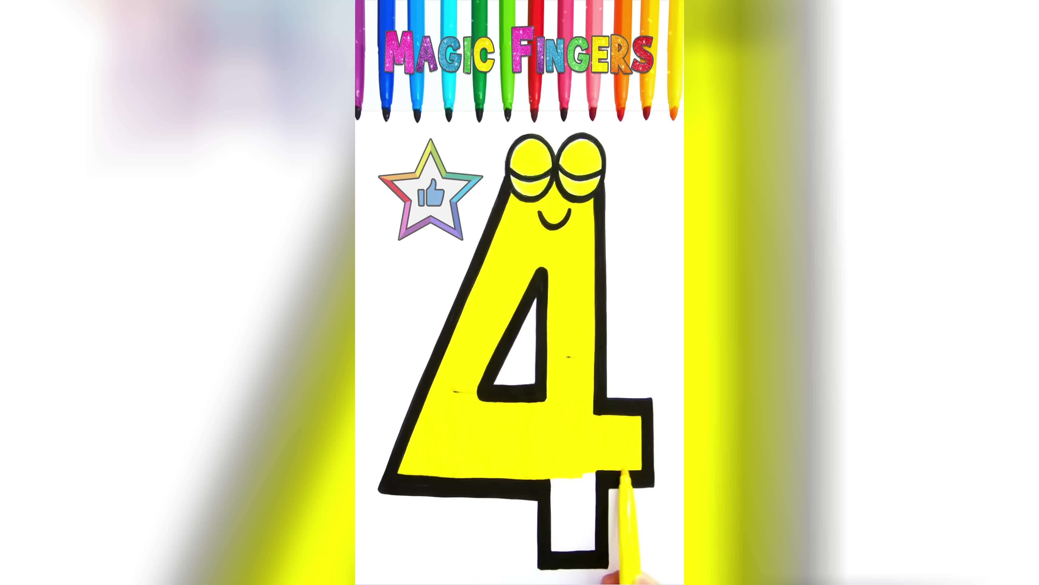 پوستر Nomor 4 Menggambar ✨ Waktu Berkilau