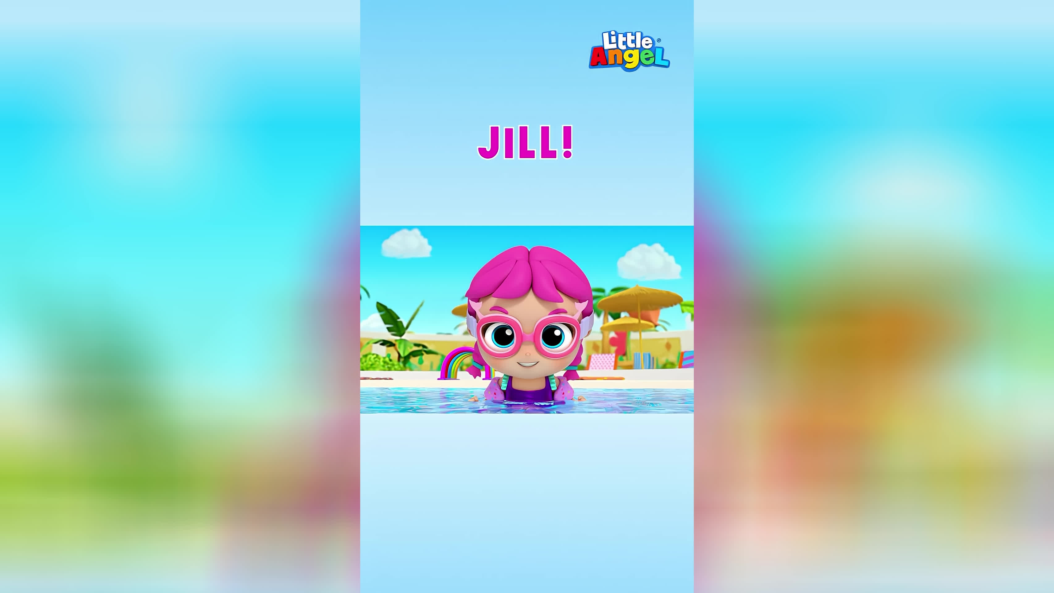 پوستر The mermaid ✨mindset✨Little Angel Classic Nursery Rhymes...
