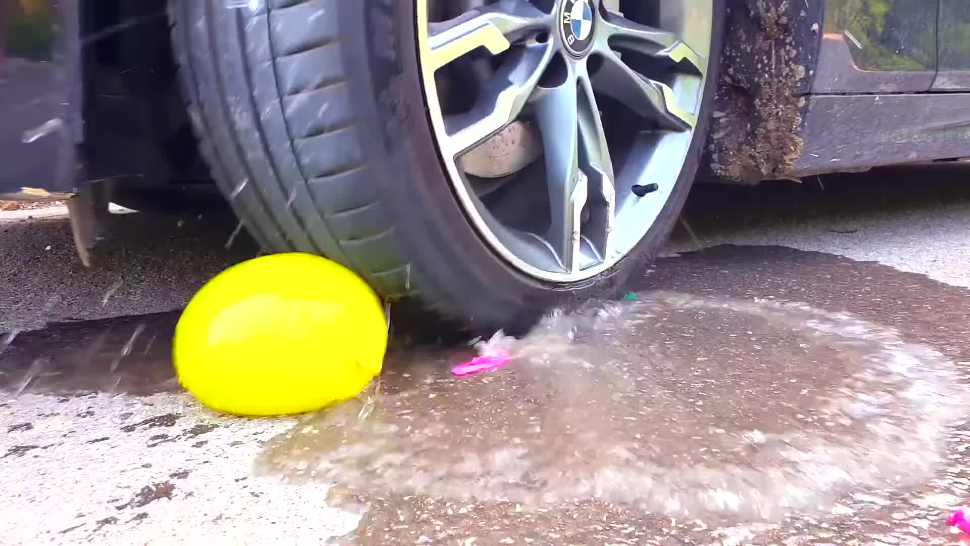 پوستر Crushing Crunchy Soft Things by Car! shorts crushing asmr...