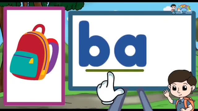 پوستر آموزش خواندن کلمات CVC فونیکس خواندن برای کودکستان و...