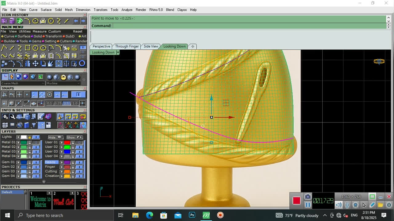 آموزش طراحی مانکن با نرم‌افزار متریکس 🍒