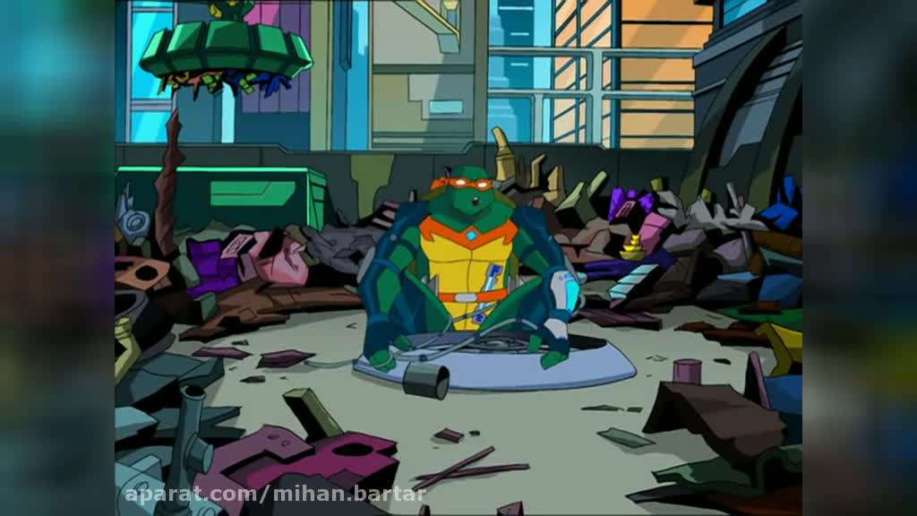 انیمیشن لاک پشت های نینجا فصل 6 - قسمت 15
