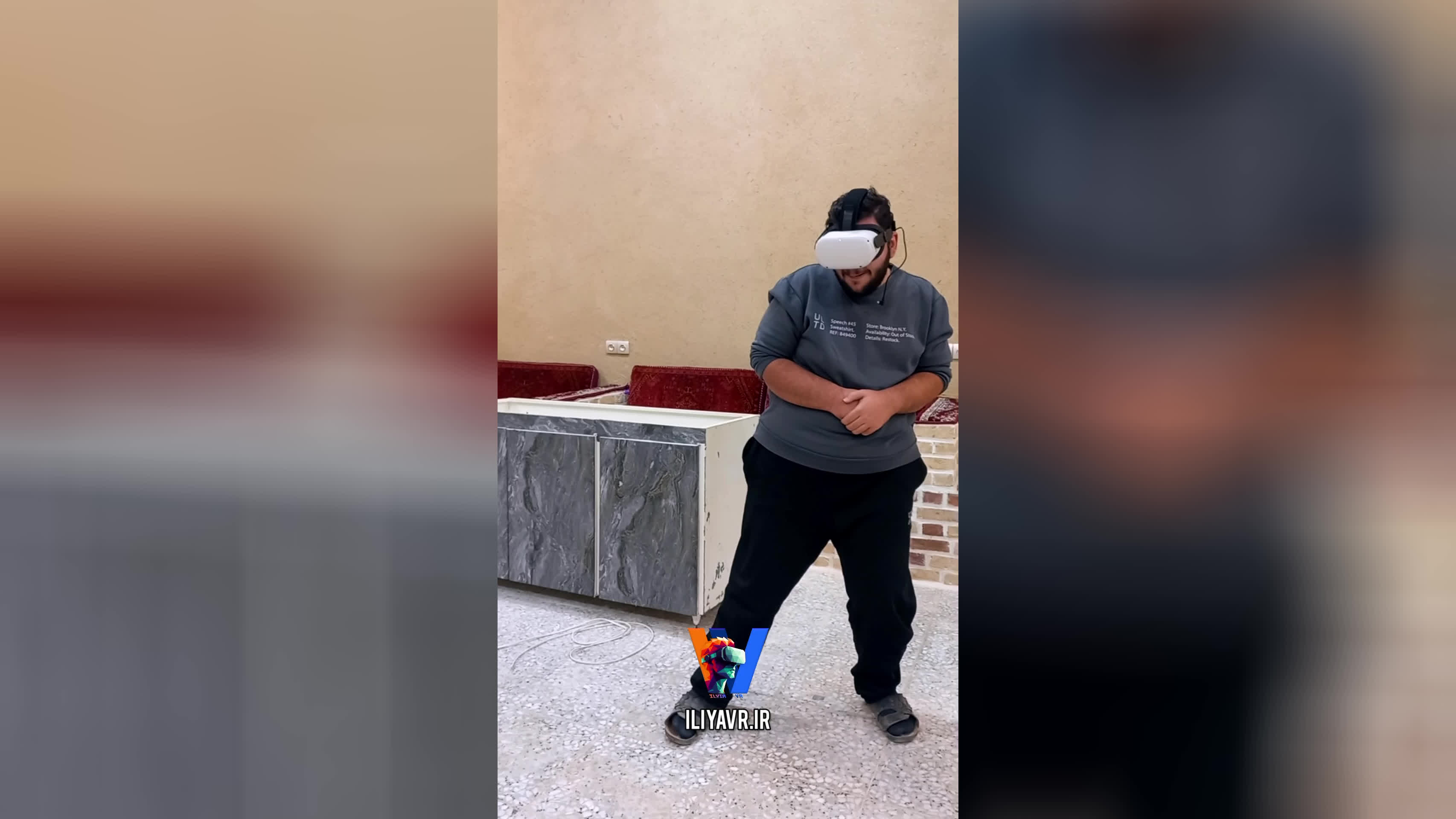 آره دایی! قمی‌ها هم از واقعیت مجازی می‌ترسن  | ایلیا وی‌آر (ILIYA VR)